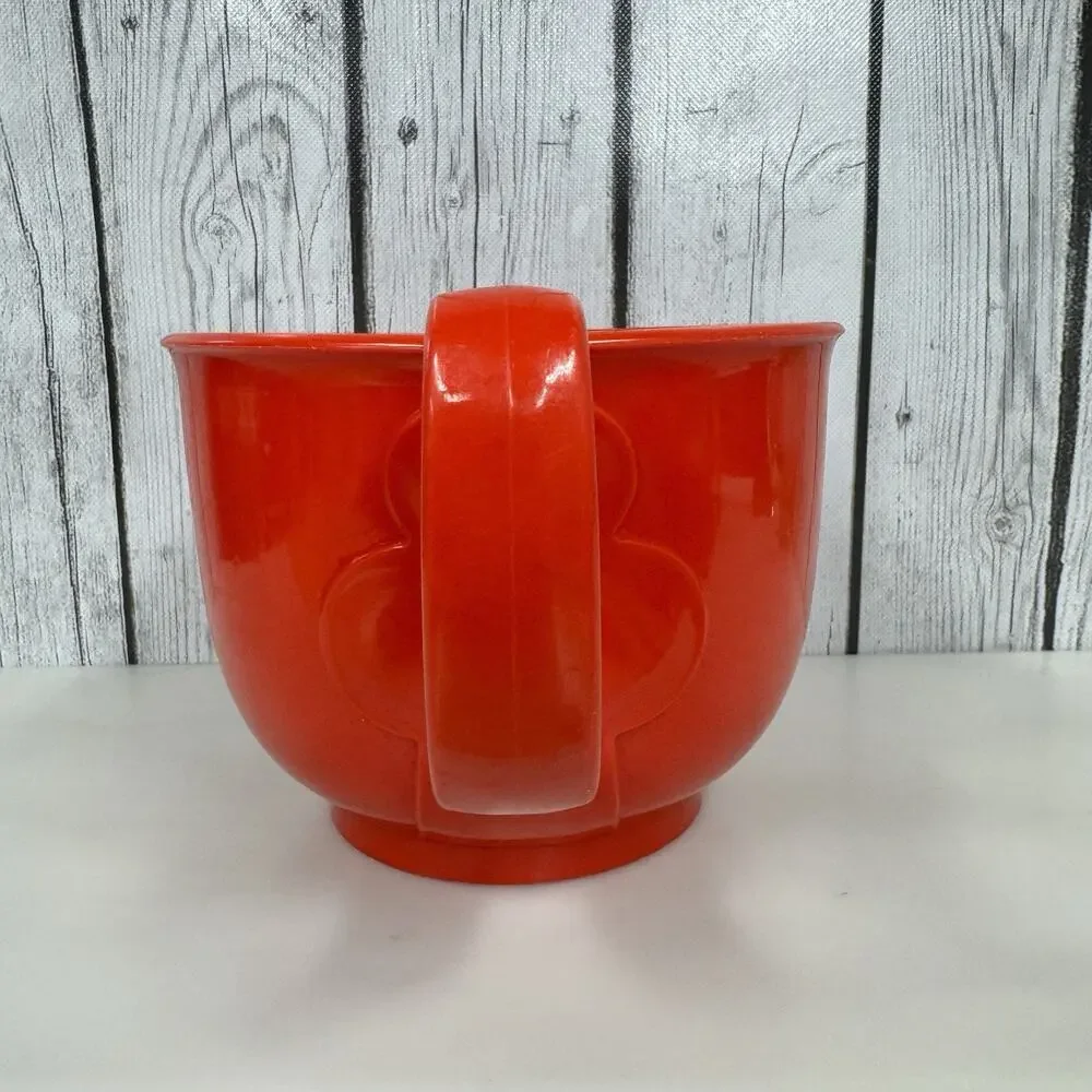 Vintage Dansk Gourmet Designs Red 1.5 Qt. Mixing Batter Bowl 1970s - READ